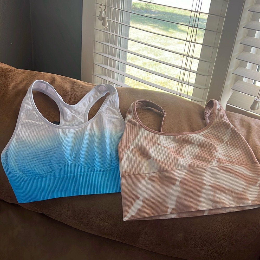 Pair of PINK Sports Bras- SIZE M